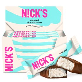   Nick's kókuszos csokoládé szelet cukor- és gluténmentes 40g