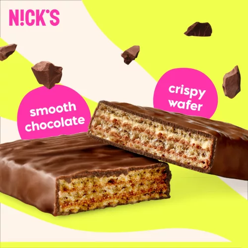 Nick's cukor- és gluténmentes tejcsokis ostya 35g (kexbar)