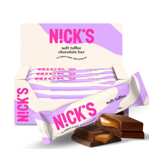 Nick's tejkaramellás szelet 28g új