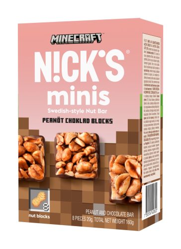 Nick's Minecraft minis mogyorós 8 x 20 g 