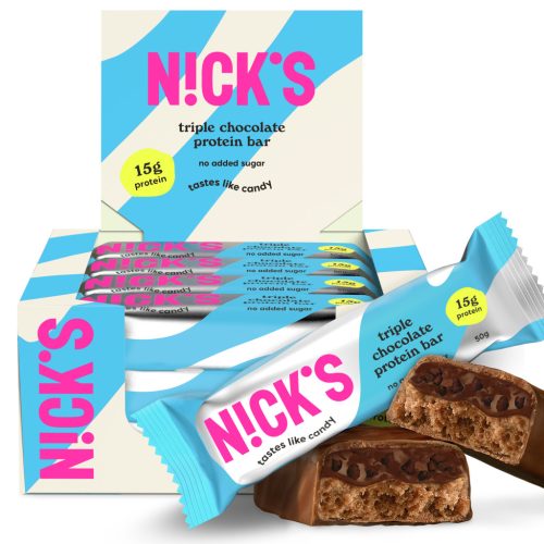 Nick's Triple Chocolate proteinszelet 50 g