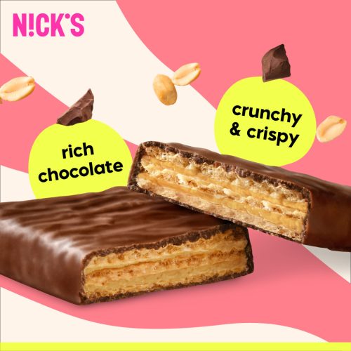 Nick's proteines ostyaszelet mogyoróvajas 40g