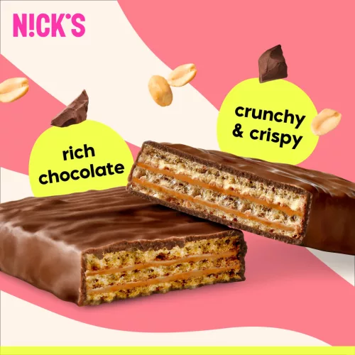 Nick's Mogyoróvajas ostya 35g 