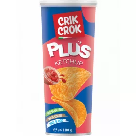   Crik Crok chips ketchup gluténmentes 100g Novemberi szavatossági idő!
