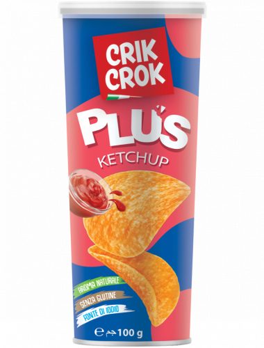 Crik Crok chips ketchup gluténmentes 100g Novemberi szavatossági idő!