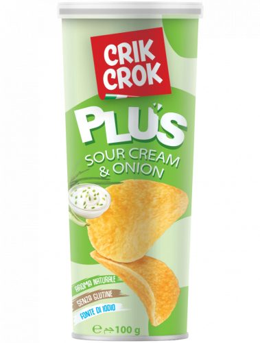 Crik Crok chips hagymás-tejfölös glut.ment. 100g