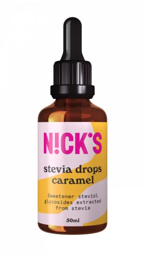 Nick's stevia csepp karamellás 50ml