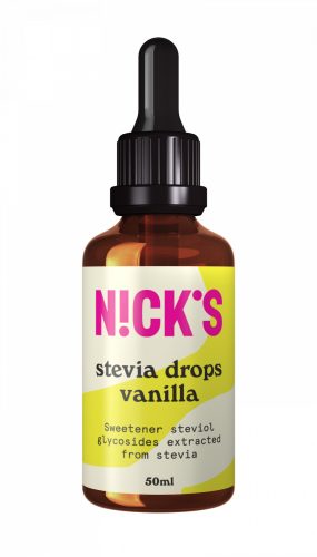 Nick's stevia csepp vaníliás 50ml